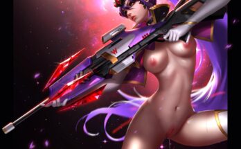 Mahou Shoujo Widowmaker Sexy by Liang Xing | Overwatch