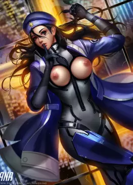 Ana Amari Show Boobs by Liang Xing | Overwatch