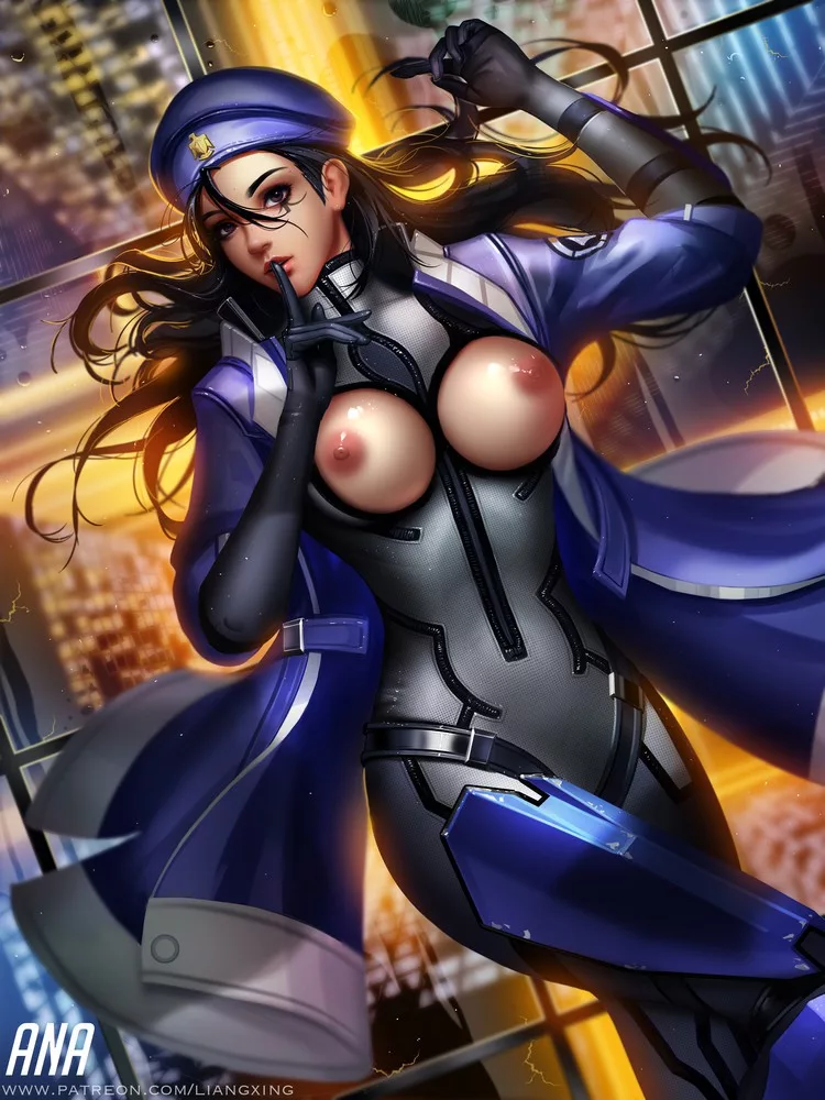 Ana Amari Show Boobs by Liang Xing | Overwatch Hentai 2 Ana Amari Show Boobs by Liang Xing | Overwatch Hentai 1