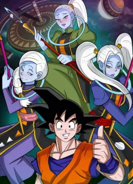 (Goku X Vados, Marcarita & Kusu) Special Training by Accel Art | Dragon Ball Super [English]
