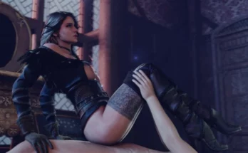 Yennefer Anal (Boot ON) by Pewposterous | The Witcher 3