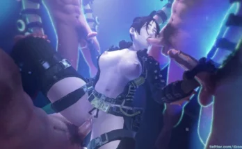 Mirage Gangbang Wraith with His Illusion by dzooworks | Apex Legends