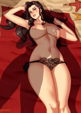 Asami Sato Only Panties by Danfer3 | The Legend of Korra