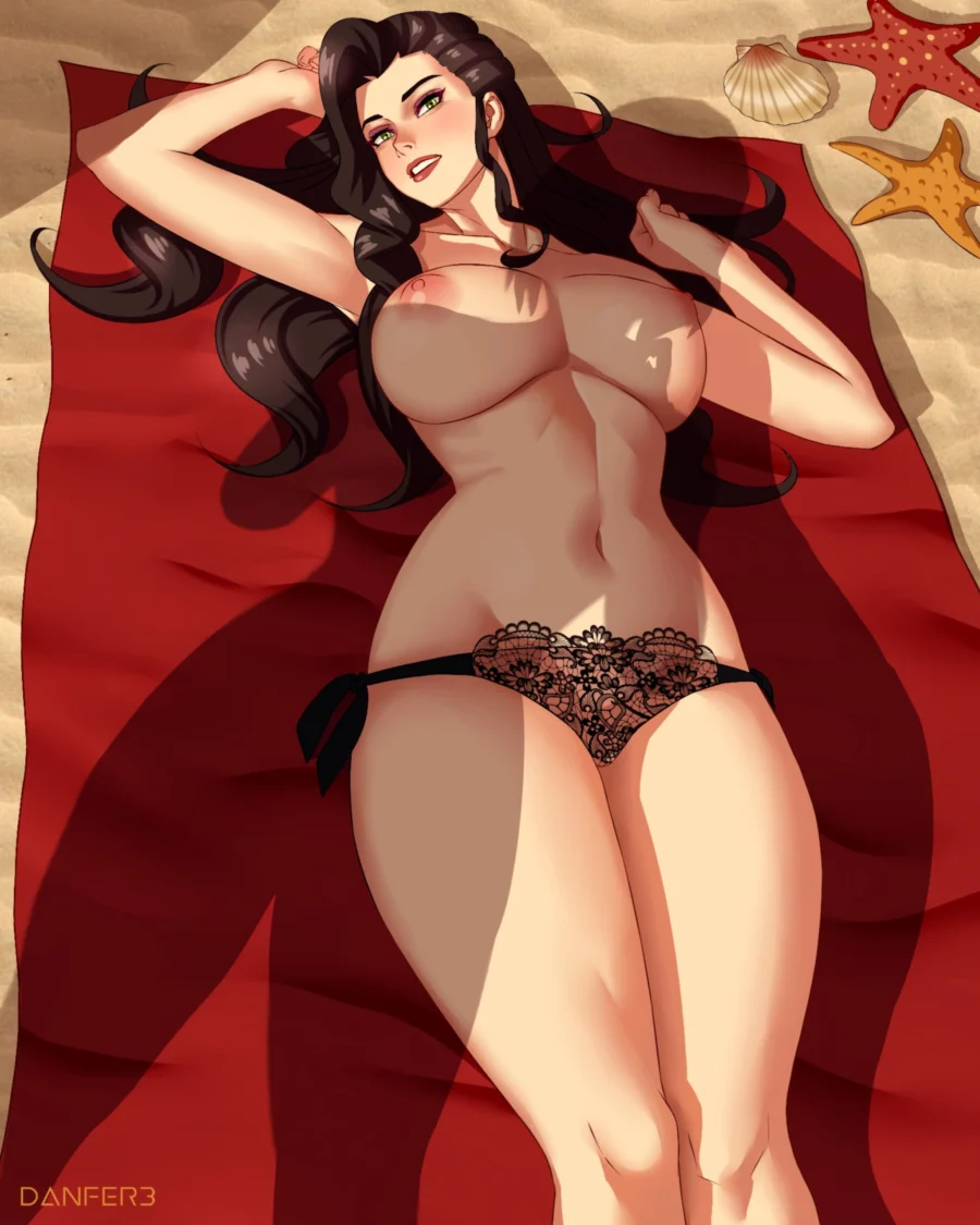 🔥 Asami sato only panties by danfer the legend of korra gallery photo