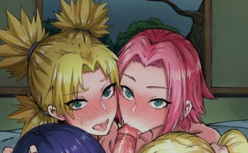 Sakura, Ino, Hinata, Temari and One Monster Cock by Bowsey | Naruto