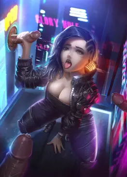 V Night City Glory Hole by gatery | Cyberpunk 2077