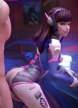 D.Va Really Work Hard to Get MVP by FPSblyck | Overwatch