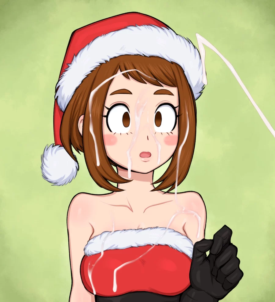 Ochako Uraraka Facial by Afrobull | My Hero Academia Hentai 1