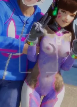 D.Va Body Paint Costume by Lvl3Toaster | Overwatch