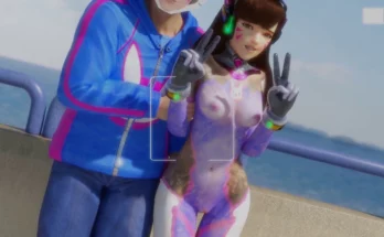 D.Va Body Paint Costume by Lvl3Toaster | Overwatch