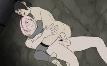 Futanari Mom Sakura Teach Sex Sarada by Temon | Boruto: Naruto Next Generations
