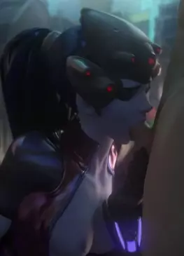 Widowmaker MVP Blowjob by FPSblyck | Overwatch