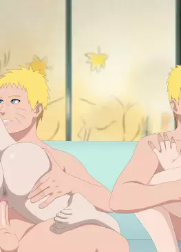 Ino and Sakura Have Fun With Naruto Clone Jutsu by DarkalX | Naruto