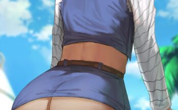 Android 18 Mini Skirt Can’t Hide Her THICC Ass by Shexyo | Android 18