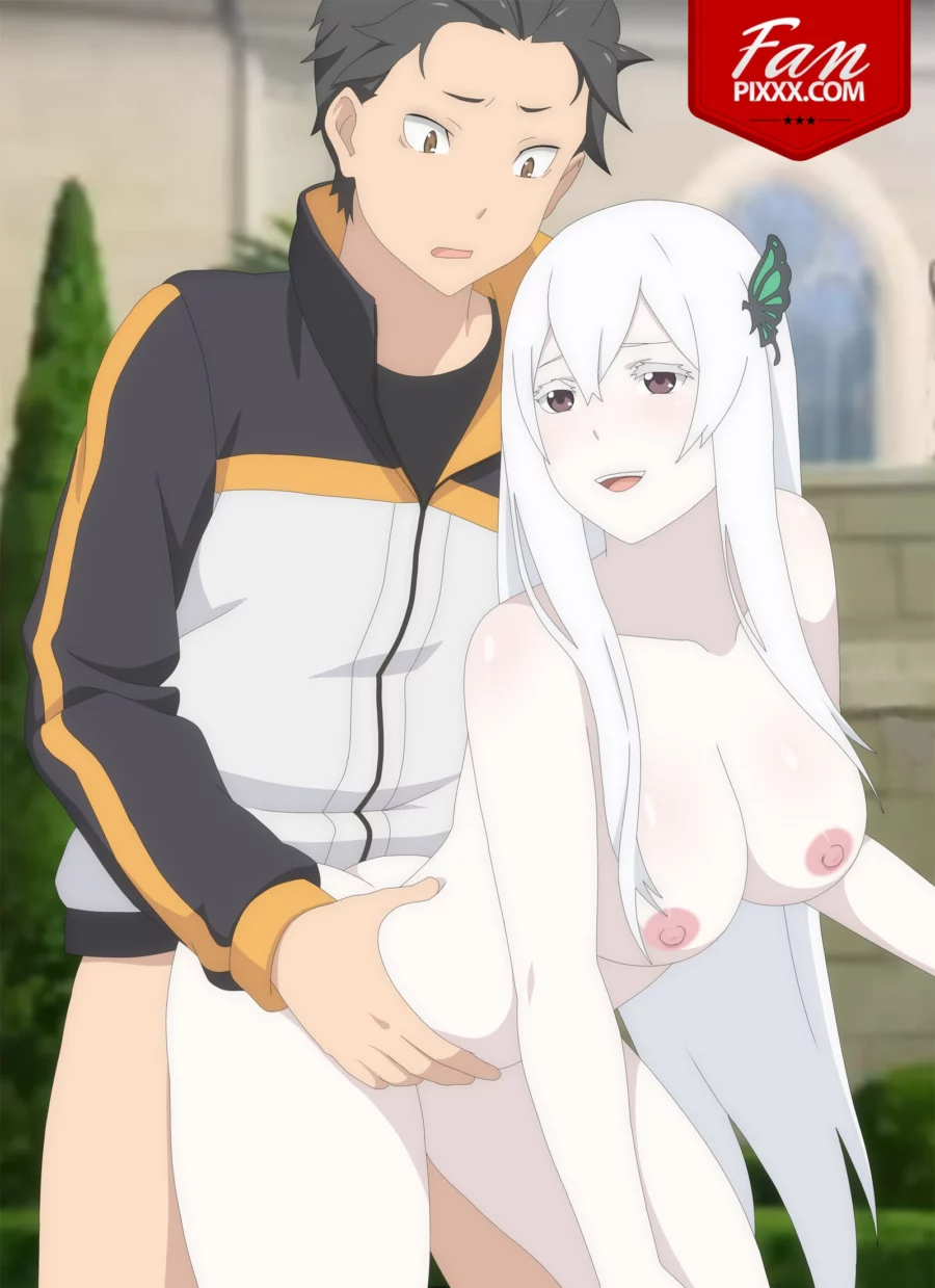 Natsuki Subaru Fuck Echidna in Doddy Style by Rex | Re:Zero Hentai 1