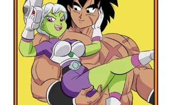 “Thank You” Cheelai X Broly by FunsexyDB | Dragon Ball Super