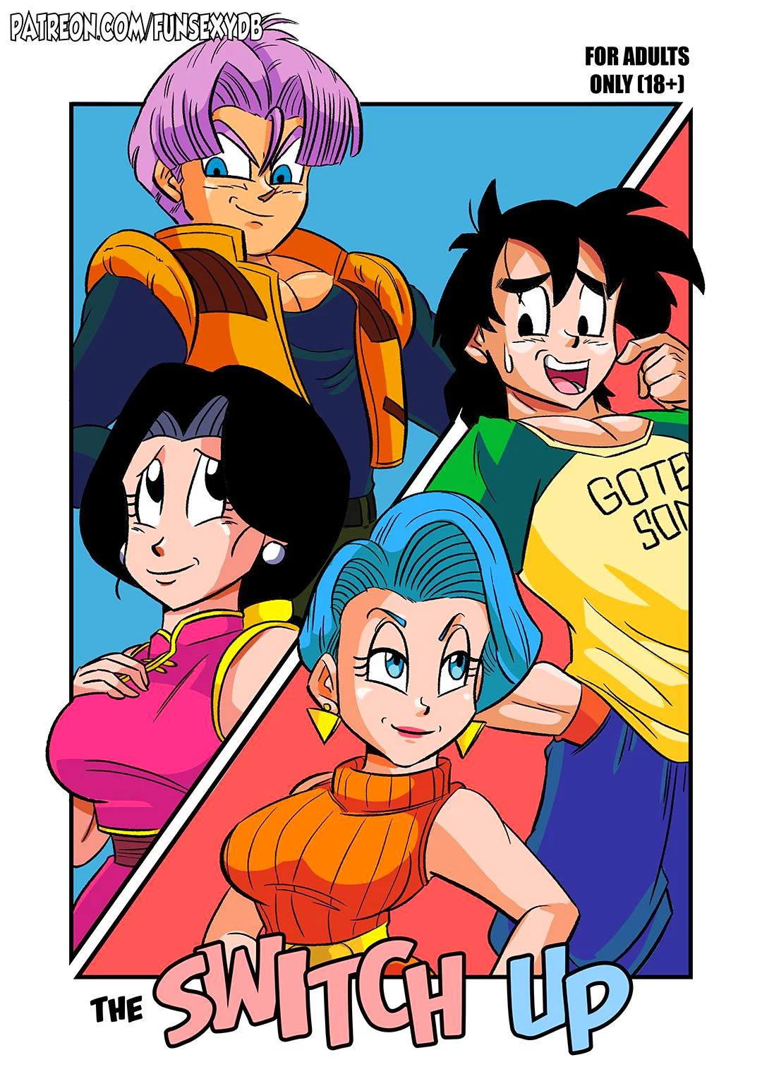 🔥 Dragon swap goku x bulma and vegeta x chi chi by funsexydb dragon ball gallery photo