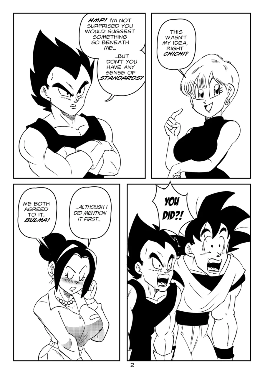 🔥 Dragon swap goku x bulma and vegeta x chi chi by funsexydb dragon ball gallery photo