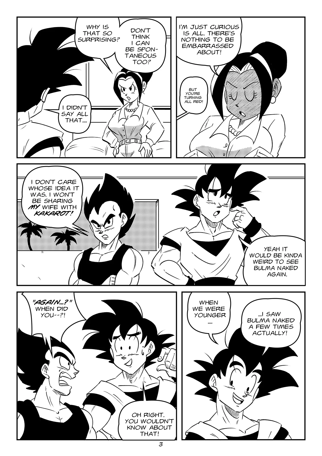 🔥 Dragon swap goku x bulma and vegeta x chi chi by funsexydb dragon ball gallery photo