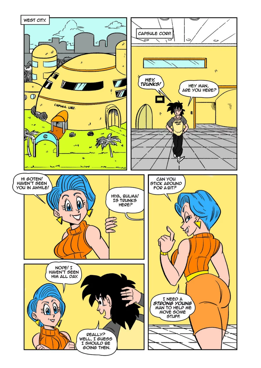 🔥 The switch up bulma x goten and chi chi x trunks by funsexydb dragon ball gallery photo