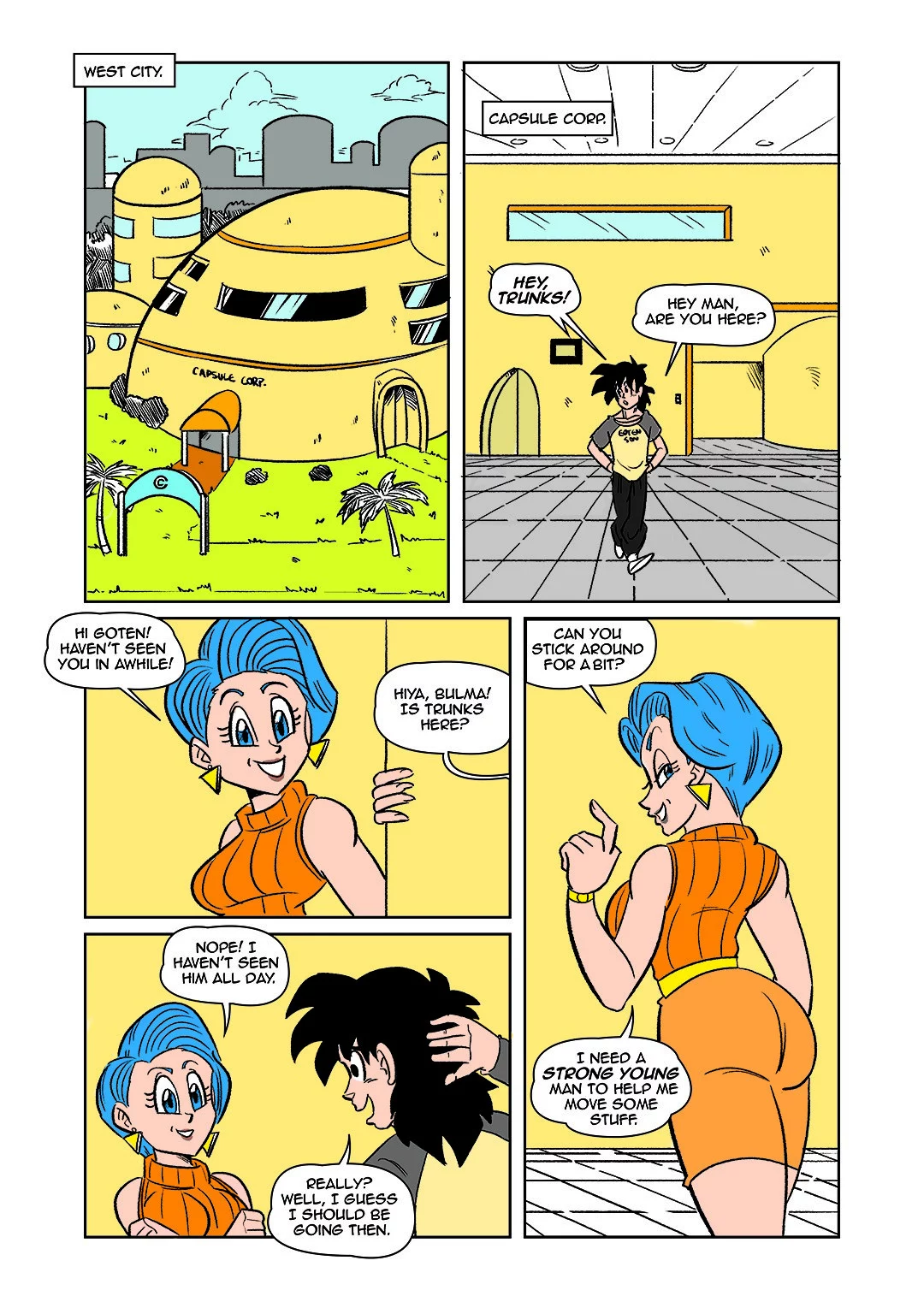 🔥 The switch up bulma x goten and chi chi x trunks by funsexydb dragon ball gallery photo