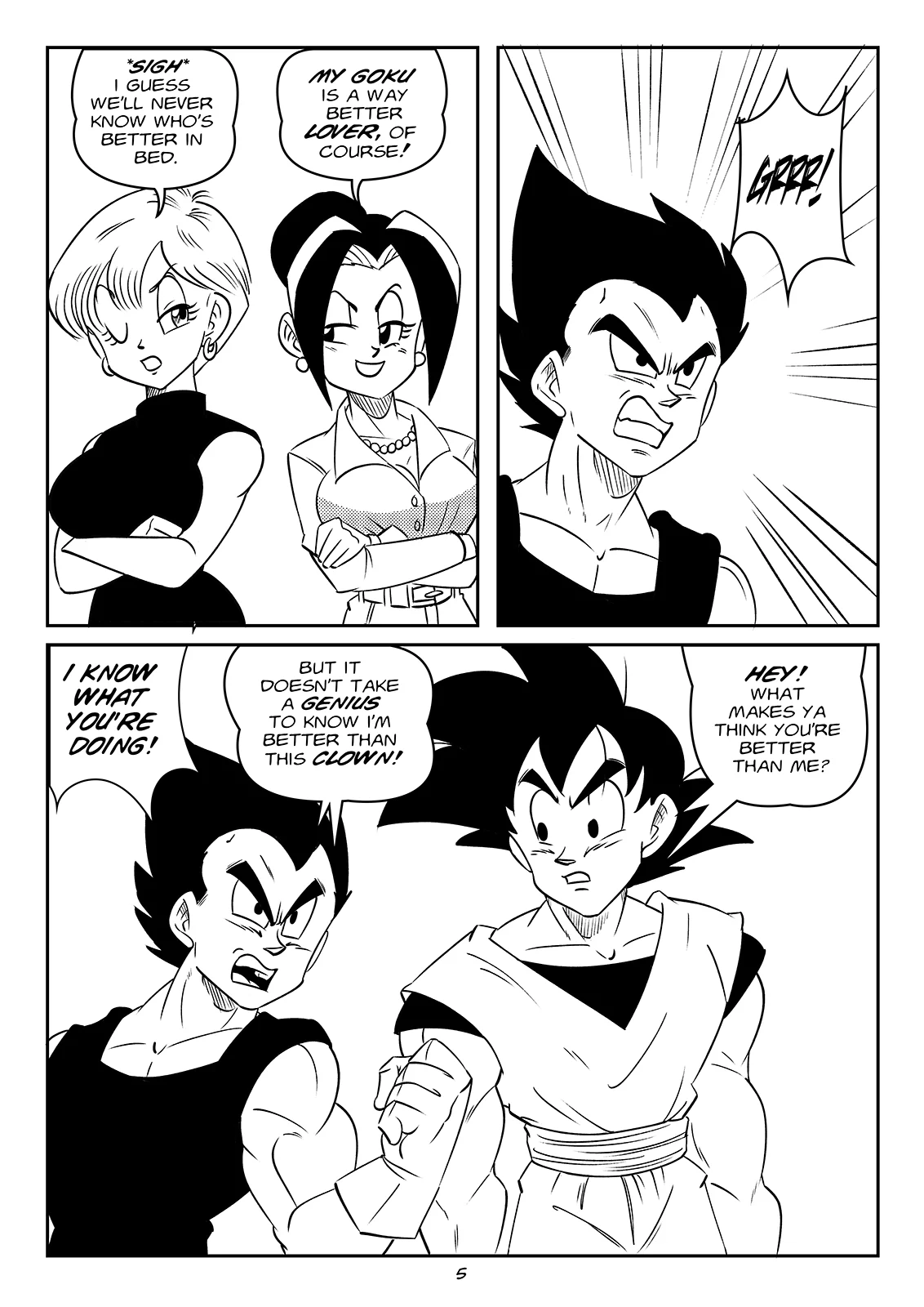 🔥 Dragon swap goku x bulma and vegeta x chi chi by funsexydb dragon ball gallery photo