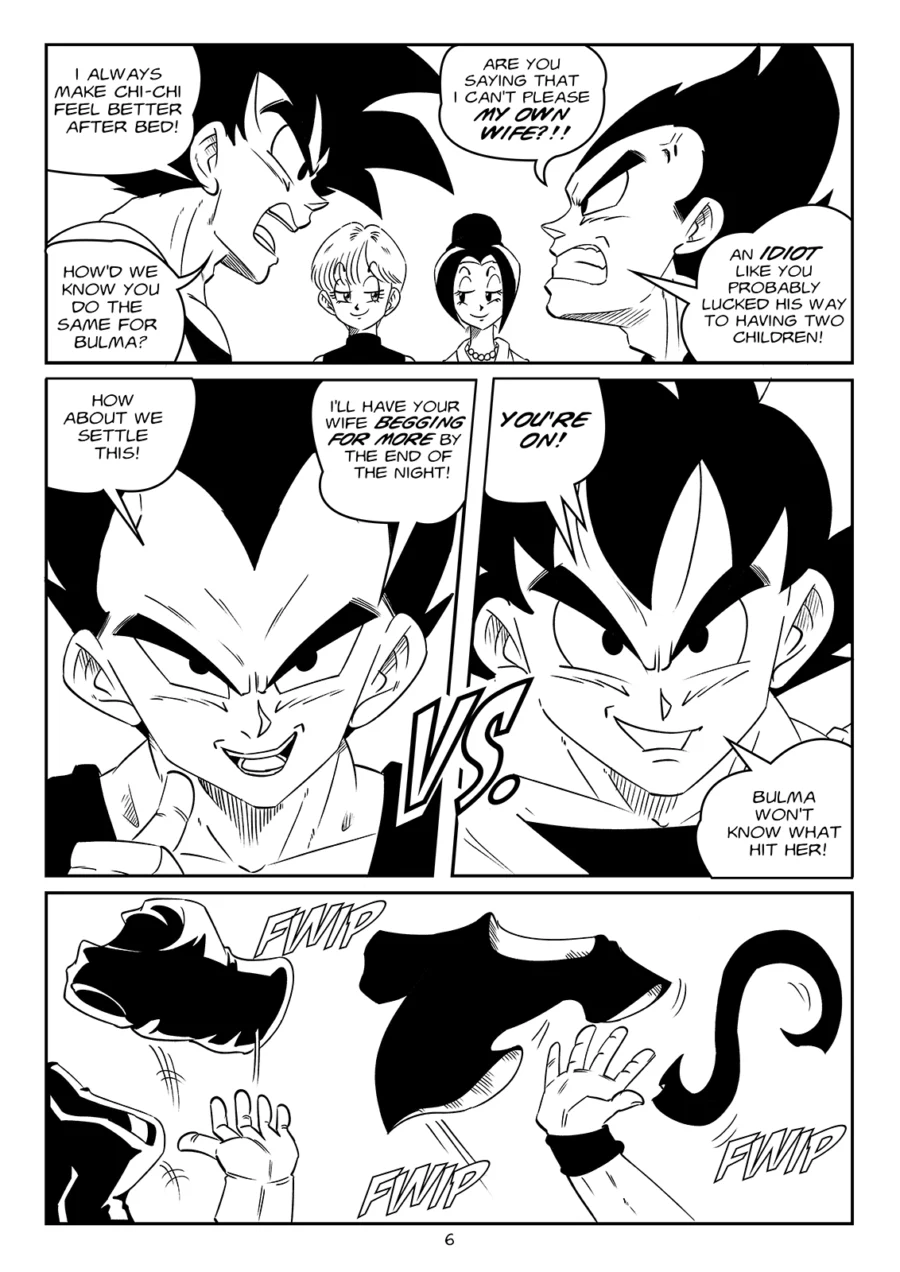 🔥 Dragon swap goku x bulma and vegeta x chi chi by funsexydb dragon ball gallery photo