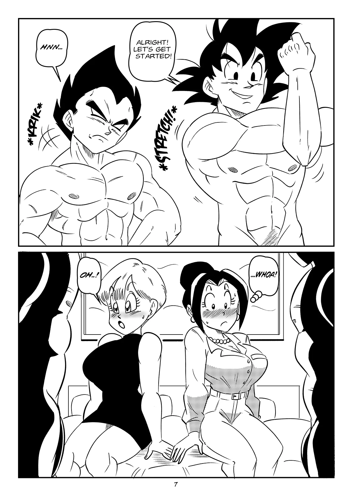 🔥 Dragon swap goku x bulma and vegeta x chi chi by funsexydb dragon ball gallery photo