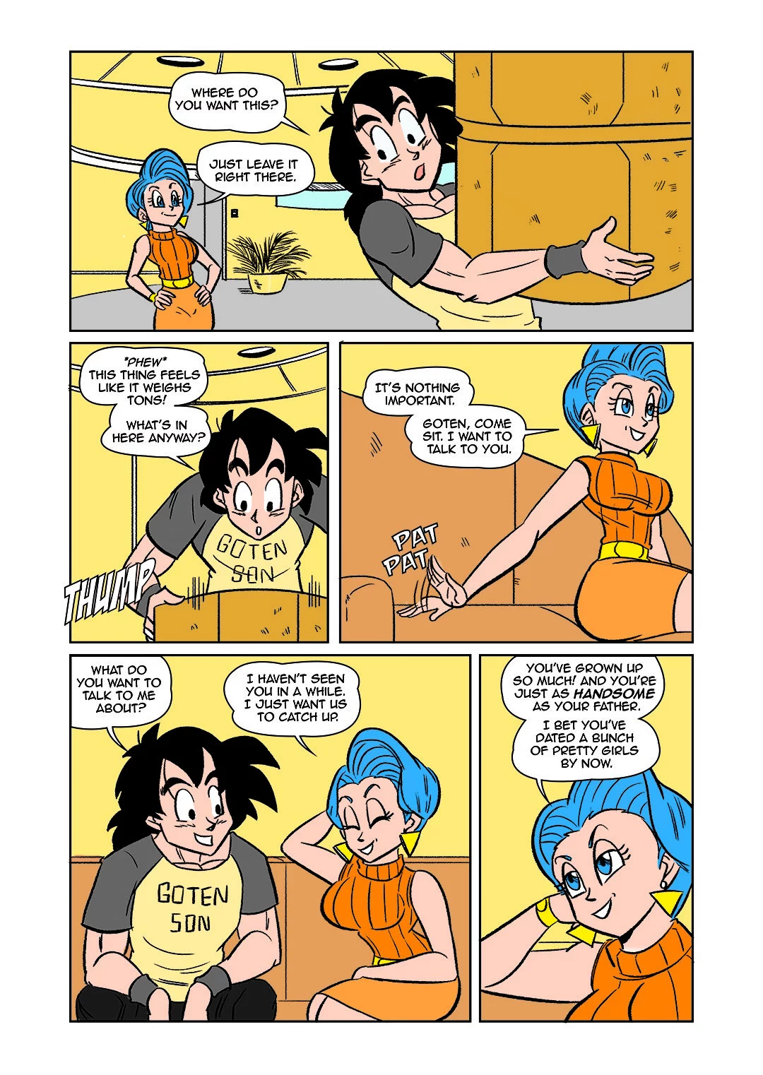 🔥 The switch up bulma x goten and chi chi x trunks by funsexydb dragon ball gallery photo