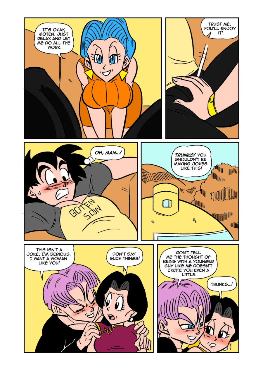 🔥 The switch up bulma x goten and chi chi x trunks by funsexydb dragon ball gallery photo
