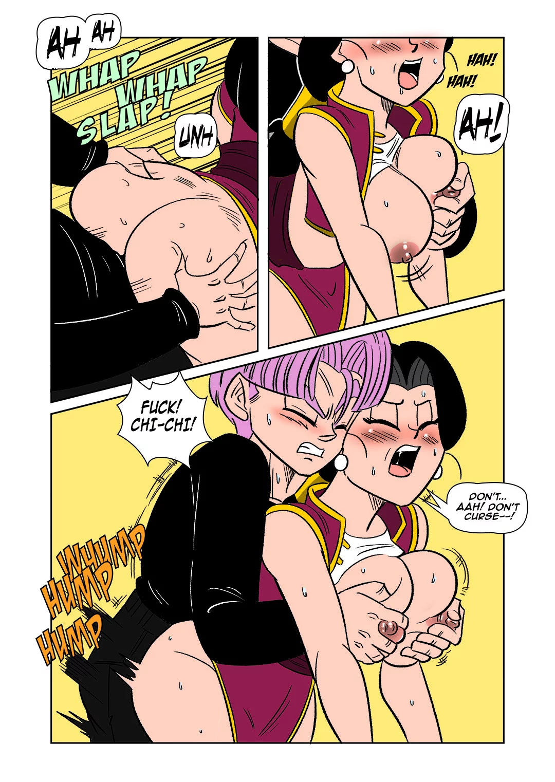 🔥 The switch up bulma x goten and chi chi x trunks by funsexydb dragon ball gallery photo