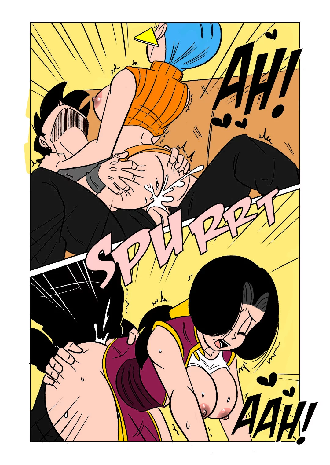 🔥 The switch up bulma x goten and chi chi x trunks by funsexydb dragon ball gallery photo