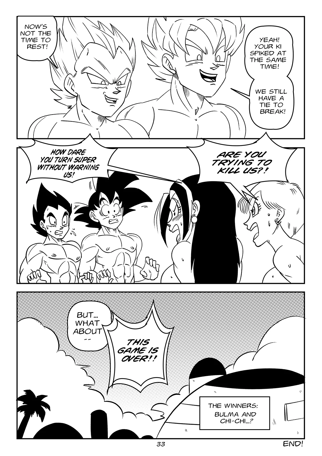 🔥 Dragon swap goku x bulma and vegeta x chi chi by funsexydb dragon ball gallery photo