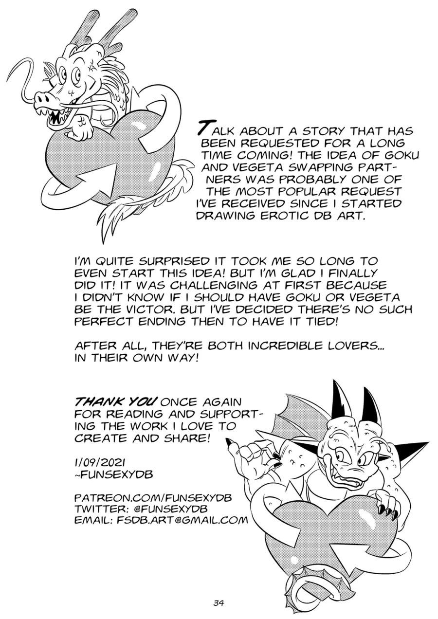🔥 Dragon swap goku x bulma and vegeta x chi chi by funsexydb dragon ball gallery photo