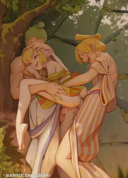 Carrot Take Double Creampie From Zoro and Sanji by bartolomeobari | One Piece