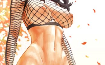 Kurenai Fishnet by zefra bleu | Naruto