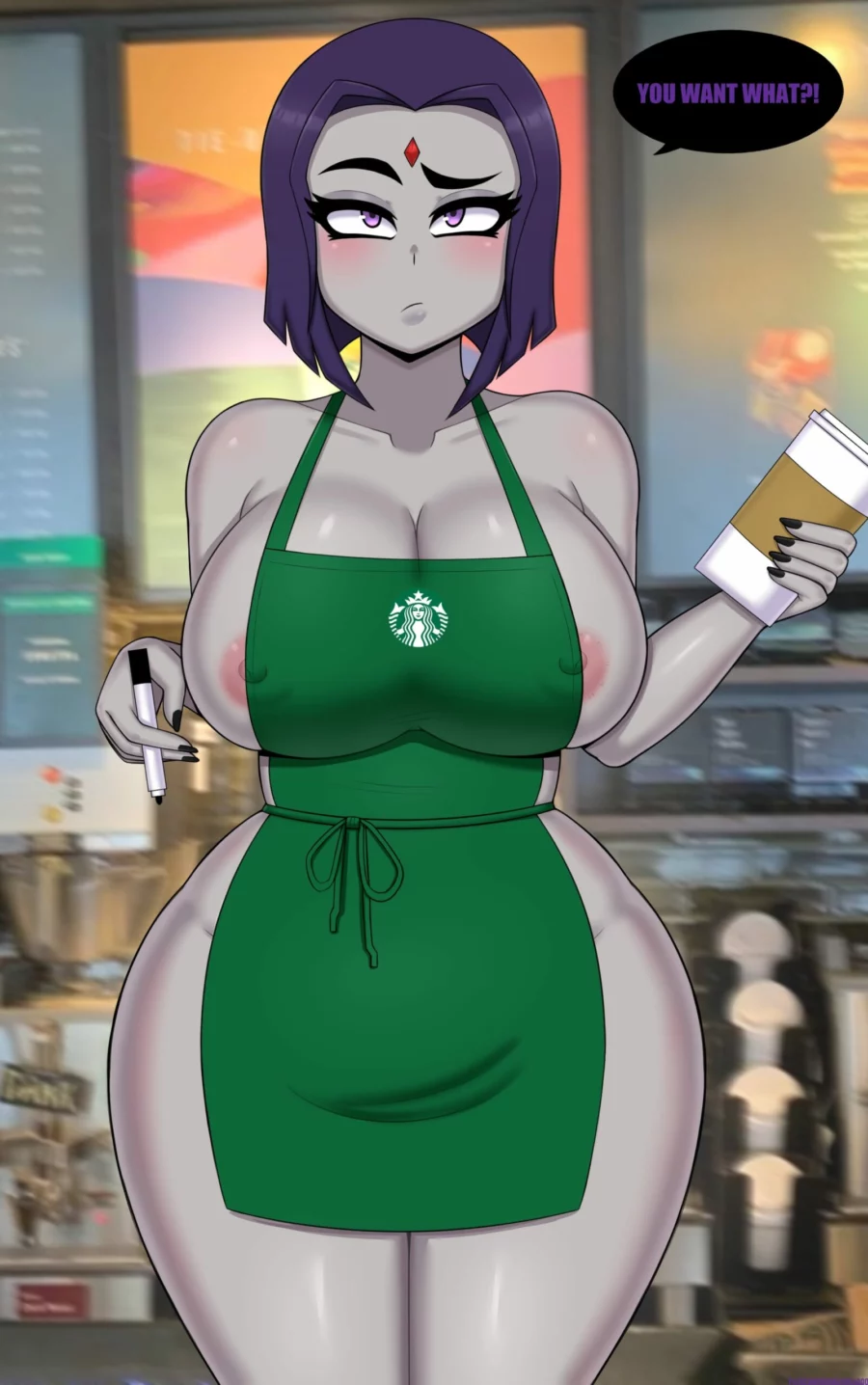 Raven Starbuck Special Menu by drunkavocado | Teen Titans Hentai 2 Raven Starbuck Special Menu by drunkavocado | Teen Titans Hentai 1