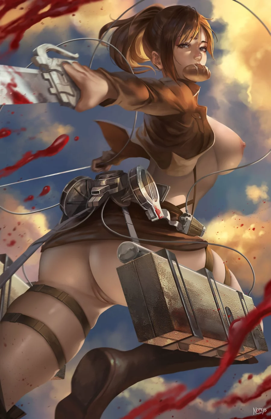 Sexy Sasha Braus Hungry and Horny by Nopeys | Attack on Titan Hentai 2 Sexy Sasha Braus Hungry and Horny by Nopeys | Attack on Titan Hentai 1