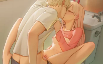 Denji X Power Toilet Sex by bartolomeobari | Chainsaw Man