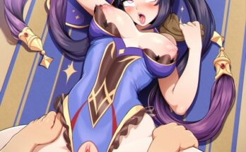 Mona out of Sunscreen by Neocoill | Genshin Impact