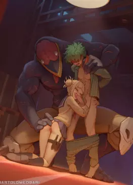 Toga, Deku and Nomu Wild Threesome by bartolomeobari | My Hero Academia