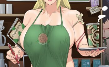 Tsunade’s Starbucks Iced Latte With Breast Milk by raikage art | Naruto