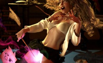 Hermione Granger Cast Her Dirty Spell by 4Kolor | Harry Potter
