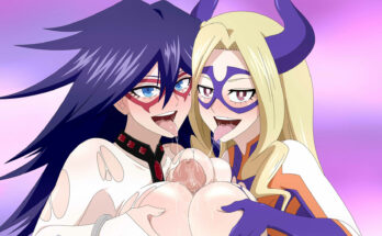 Midnight and Mt. Lady Double Paizuri by GGC | My Hero Academia
