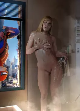 Parker Visit Gwyneth Paltrow’s Pepper Potts by negisaray | Marvel