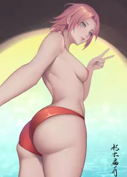 Sexy Sakura by xiumu bianzhou | Naruto