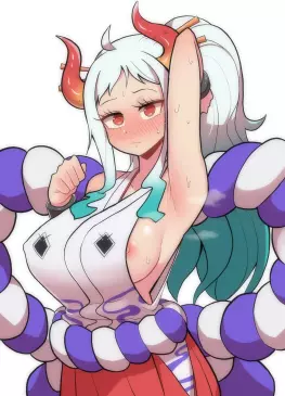 Yamato Sweaty Armpit by creeeen | One Piece