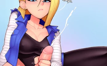 Android 18 Squeeze Your Cock by loodncrood | Dragon Ball