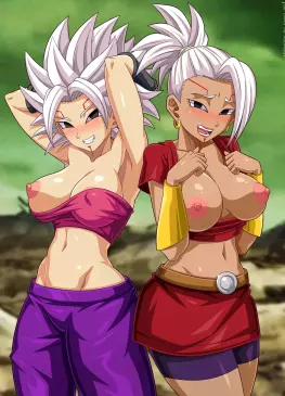 Caulifla and Kale Flash Their Tits by Sano Br | Dragon Ball