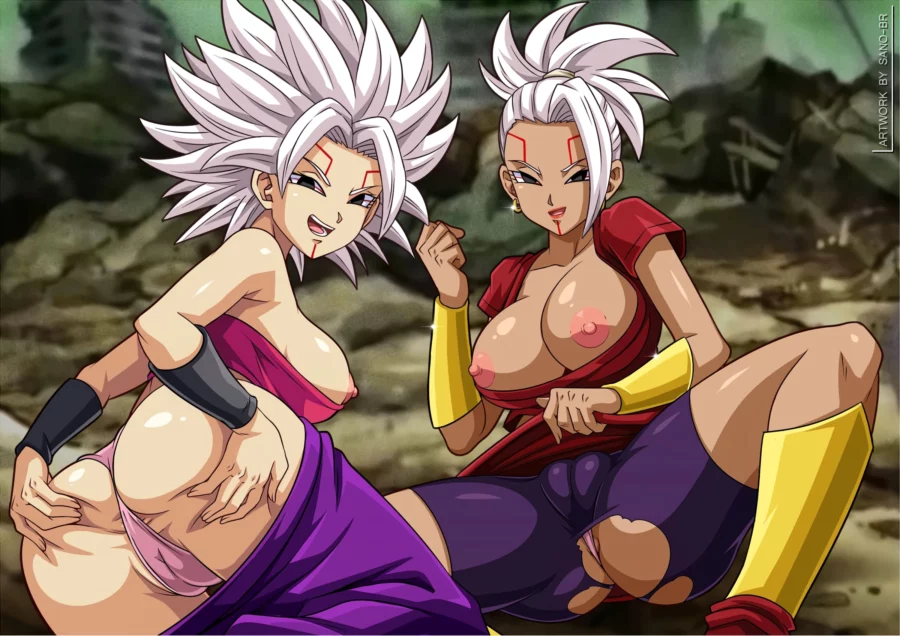 Caulifla and Kale Inviting by Sano Br | Dragon Ball Hentai 1